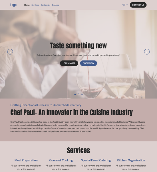 chef template preview