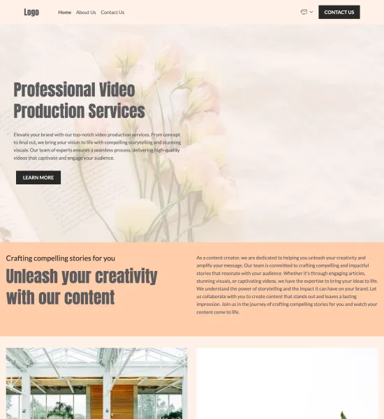 lifestyle blog template preview