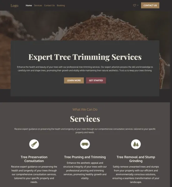 arborist template preview