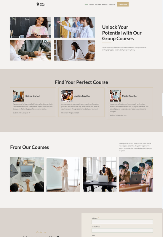 chocolaterie template preview