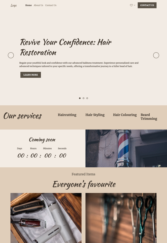 Anteprima del modello di prodotti per capelli e cura della persona per uomo