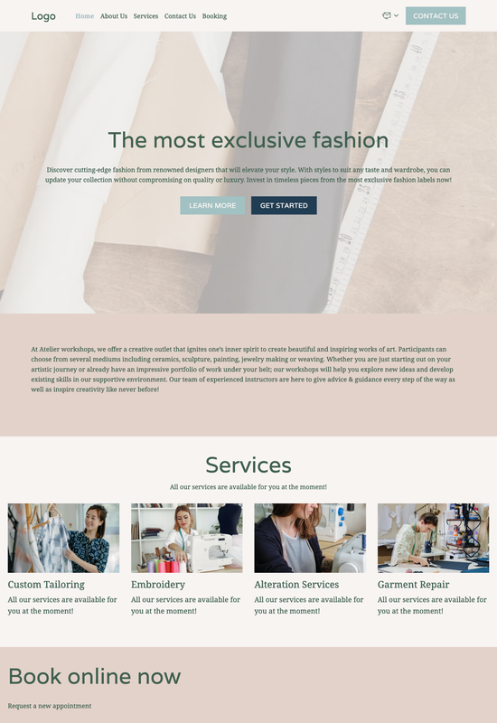 atelier  template preview