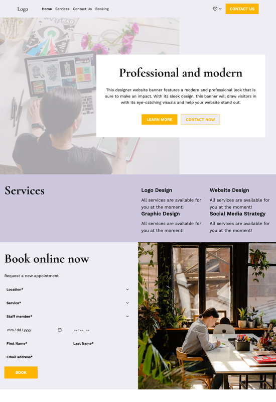 designer template preview