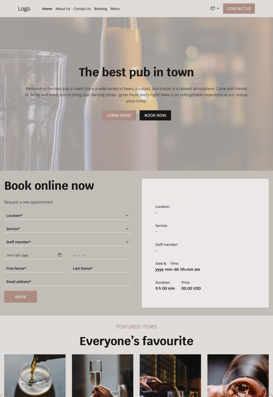 Anteprima del modello per birreria
