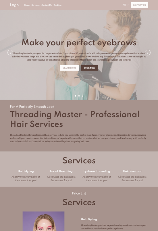 threading master template preview
