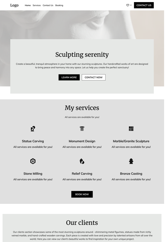 sculptor template preview