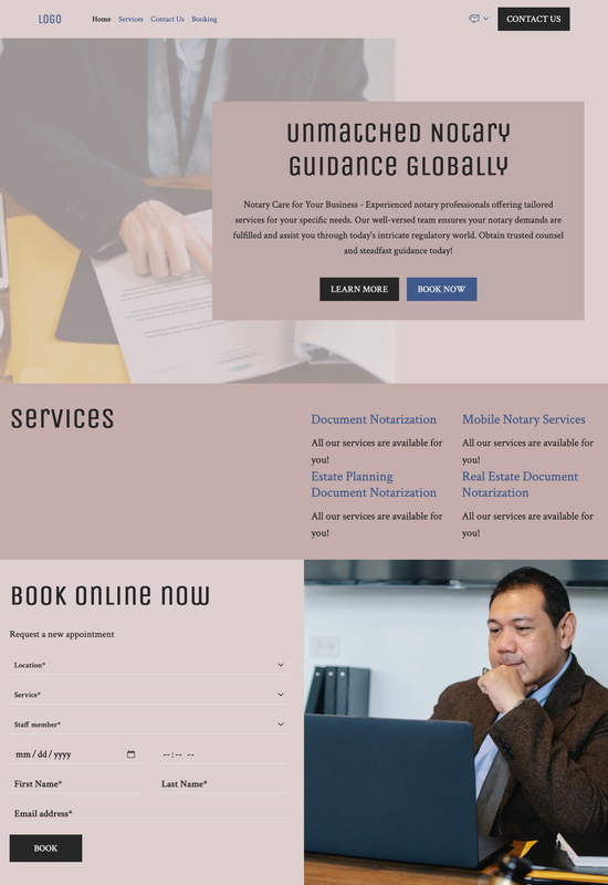 notary template preview